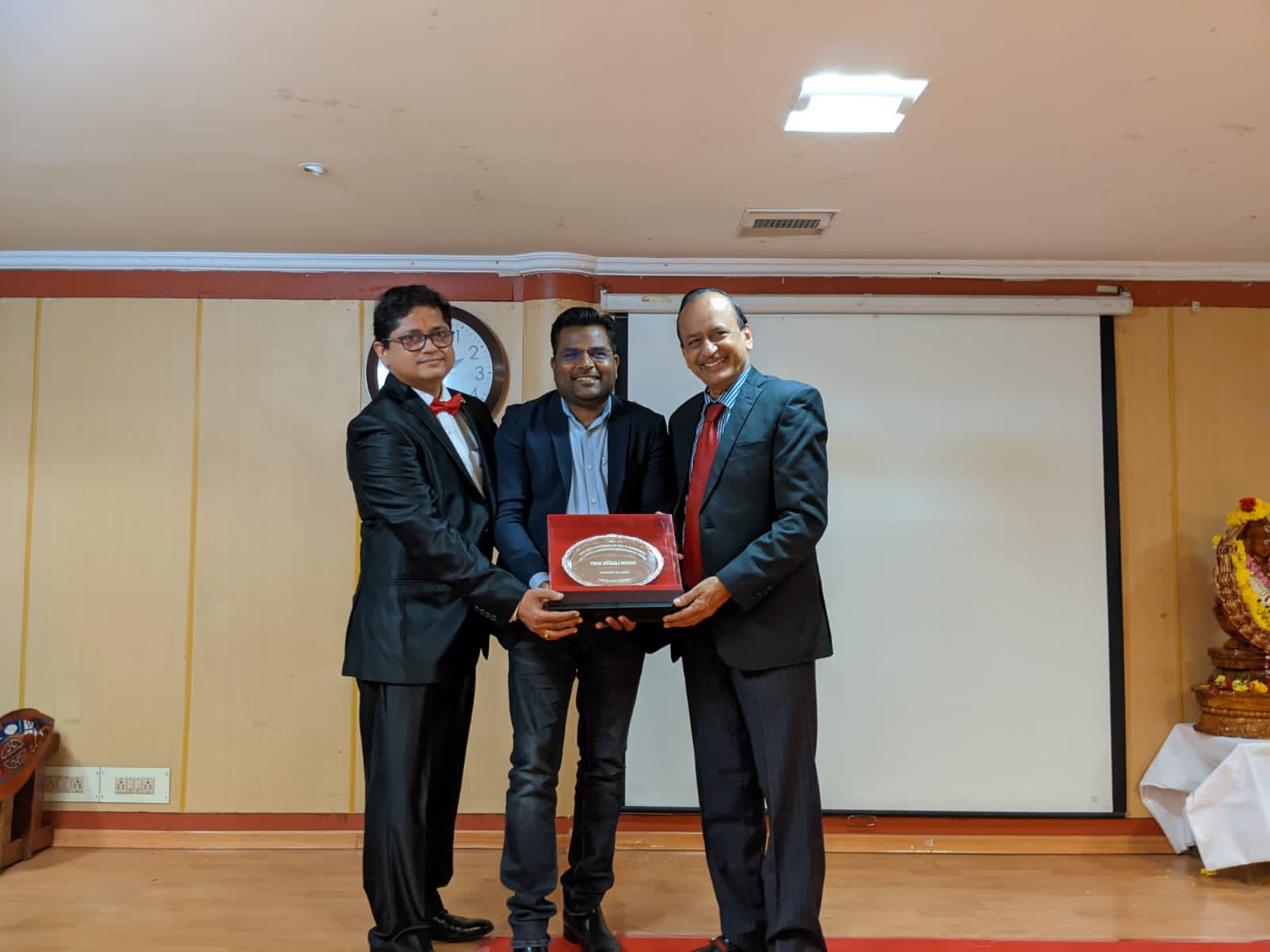 Dr Anil Pande and Dr MCV at VHS