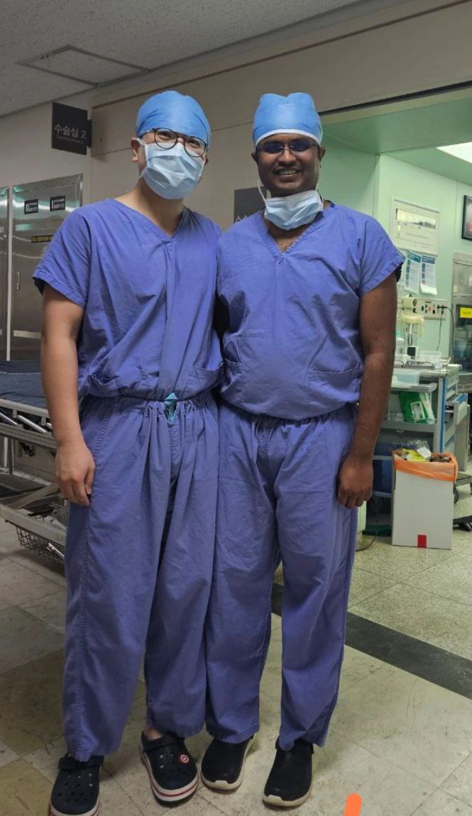 Fellowship Completion at Kyung Hee University, South Korea loading=