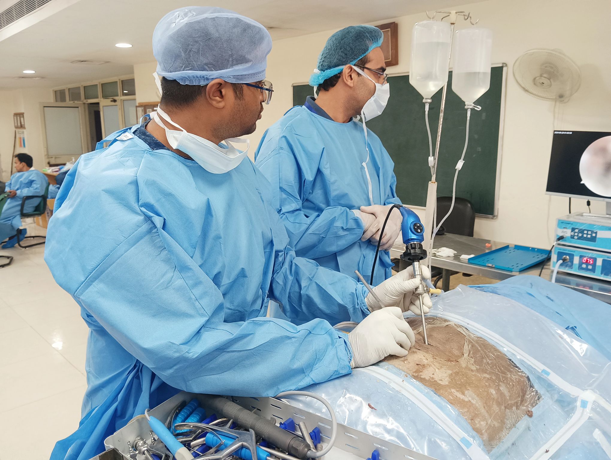 Spine Endoscopic Cadaveric Course at Trinity Hospital, Chandigarh loading=