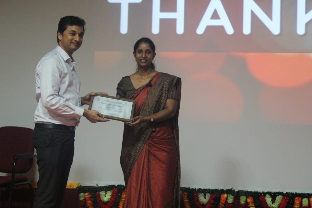 Guest Speaker at PG Masterclass, M.R. Ambedkar Dental College loading=