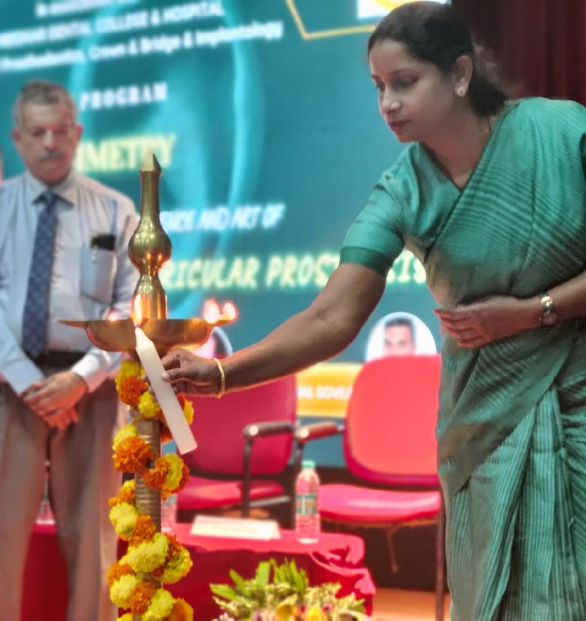 Treasurer, IPS Bengaluru – Continued Dental Education Program on Maxillofacial Prosthesis loading=