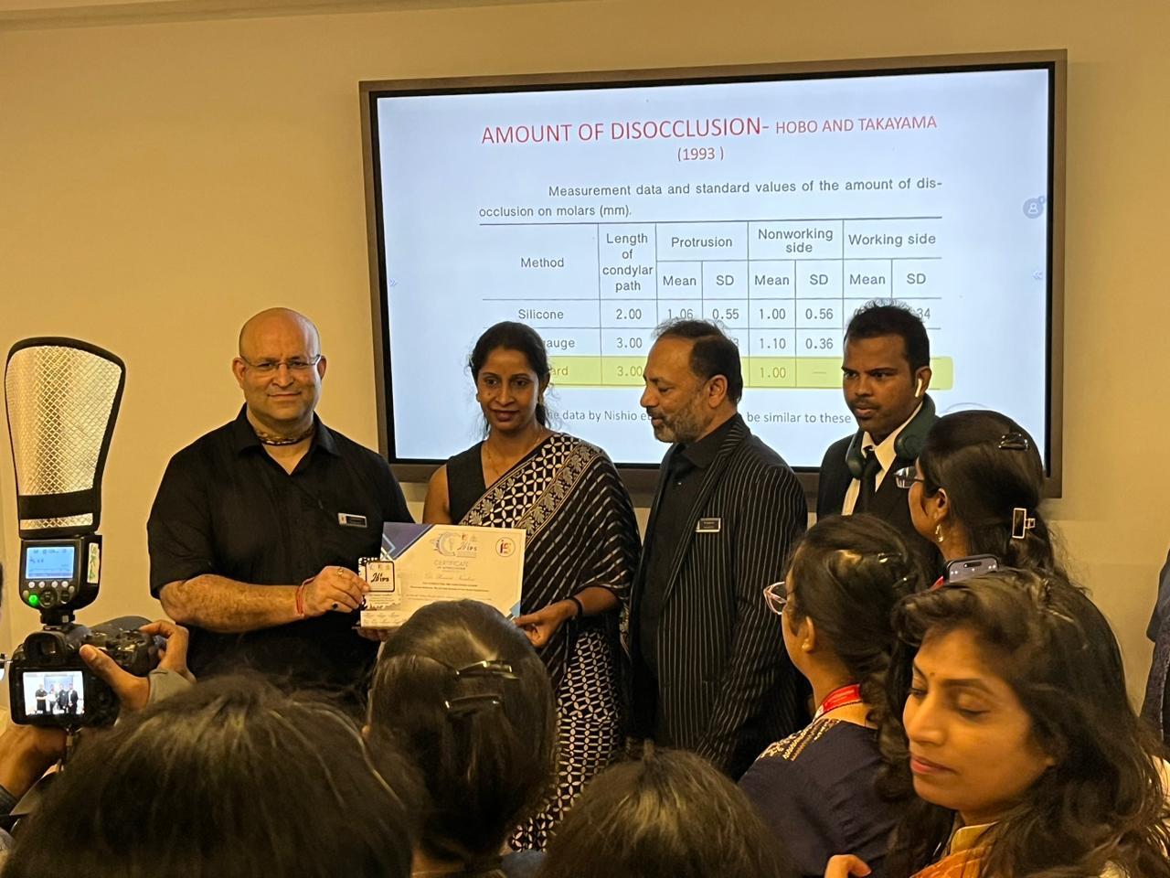 Advancing Dental Education: Dr. Yamini Nandini Guides PG Students loading=