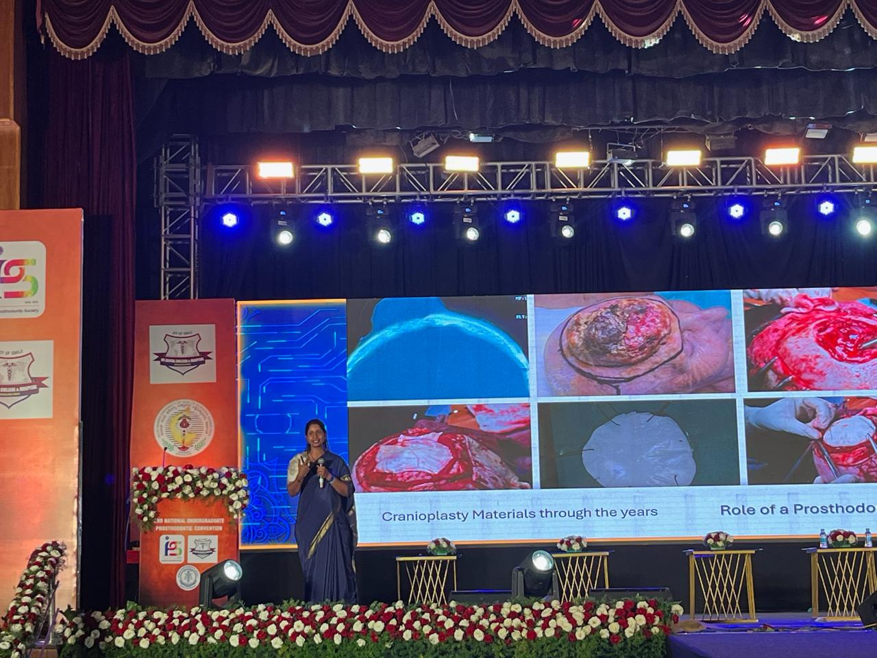 Dr. Yamini Nandini at PG Masterclass, M.S. Ramaiah Institute of Dental Sciences loading=