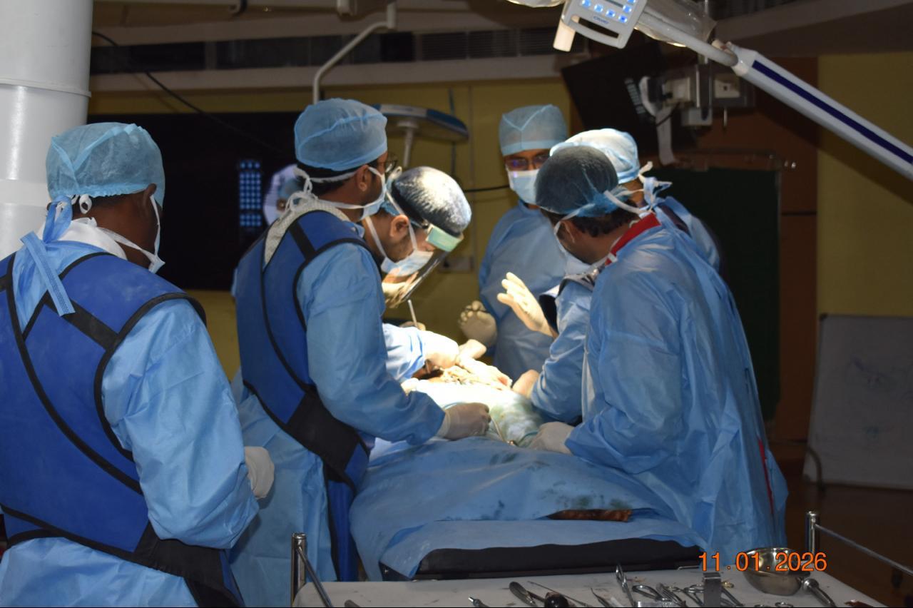 Participated as a faculty in cadaveric workshop conducted in Ramaiah ALC loading=