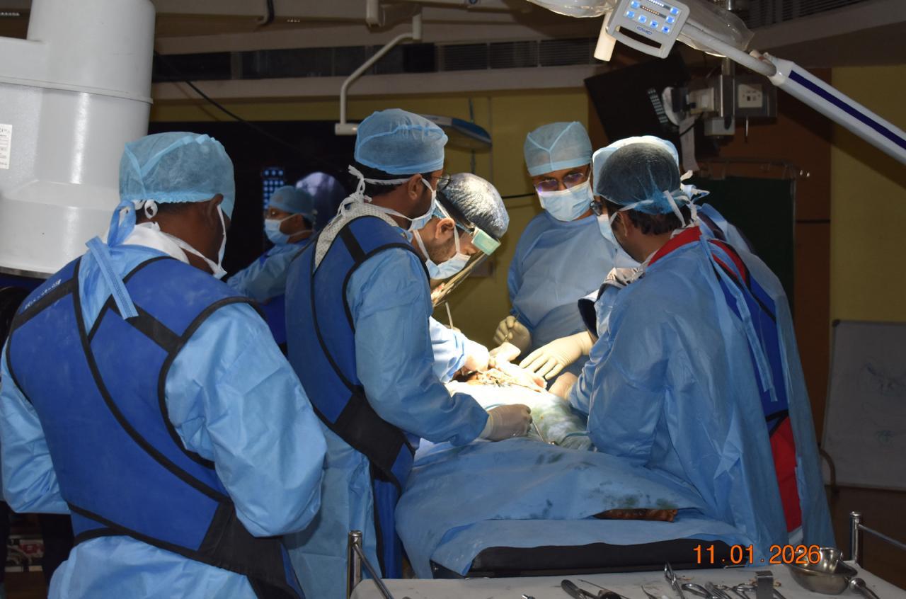 Participated as a faculty in cadaveric workshop conducted in Ramaiah ALC loading=