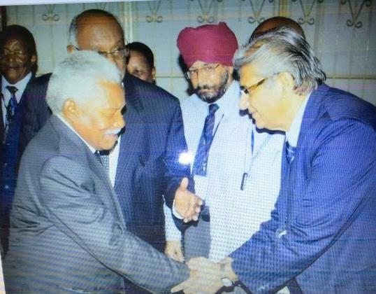 Ali Hassan Mwinyi, the second president of Tanzania