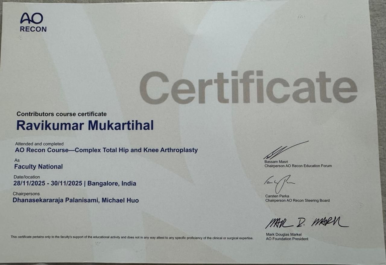 As faculty at the AO Recon Course loading=