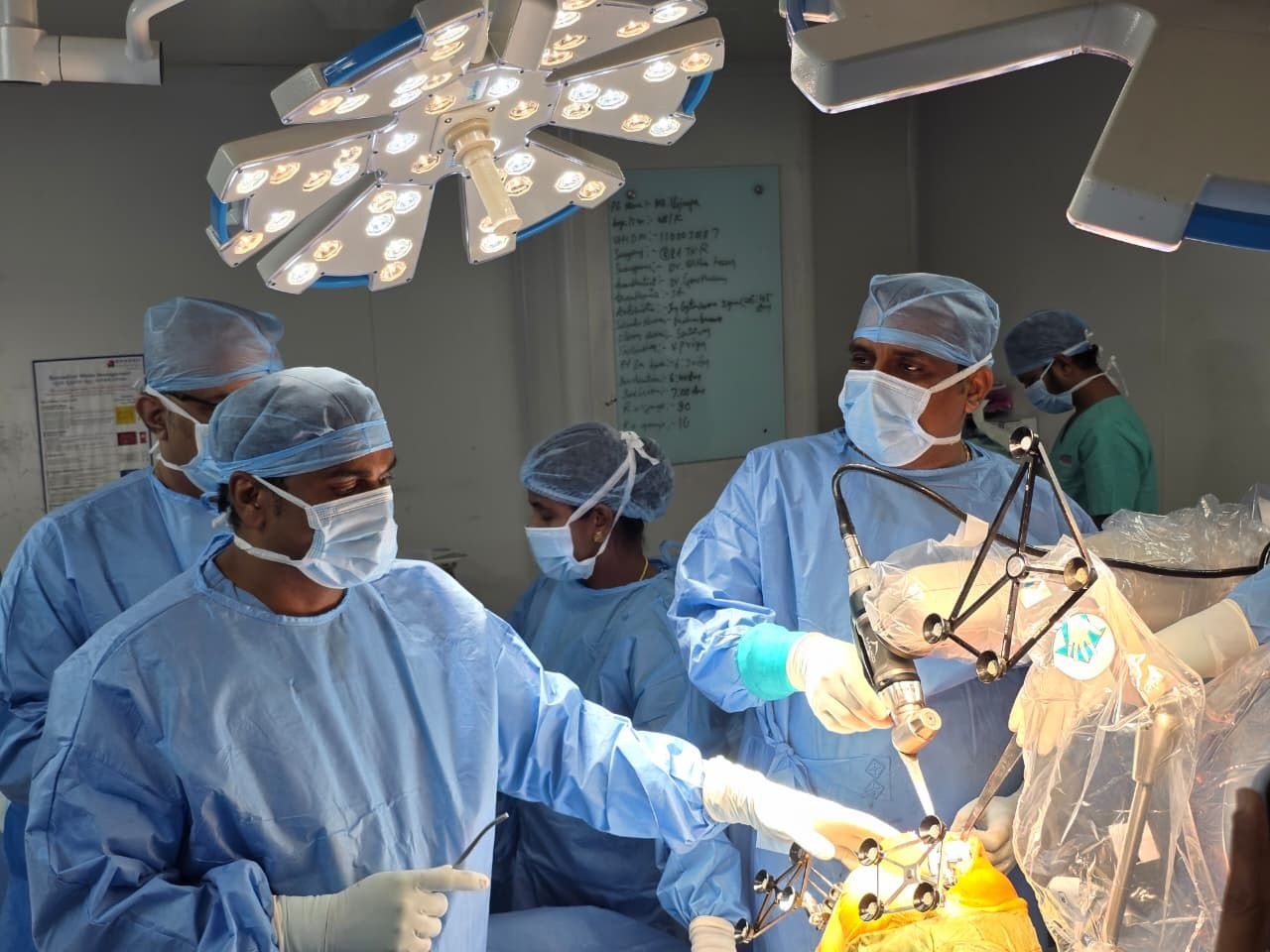 Showcased the MAKO robotic platform loading=