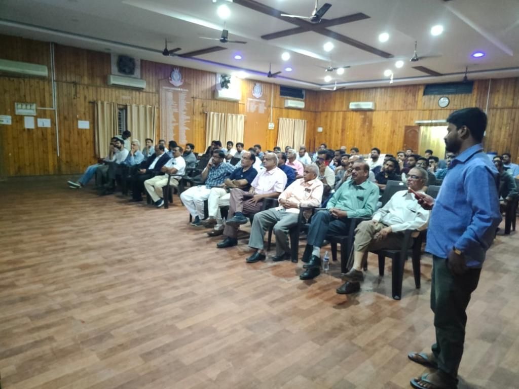 At IMA RAICHUR on ROBOTICS  loading=