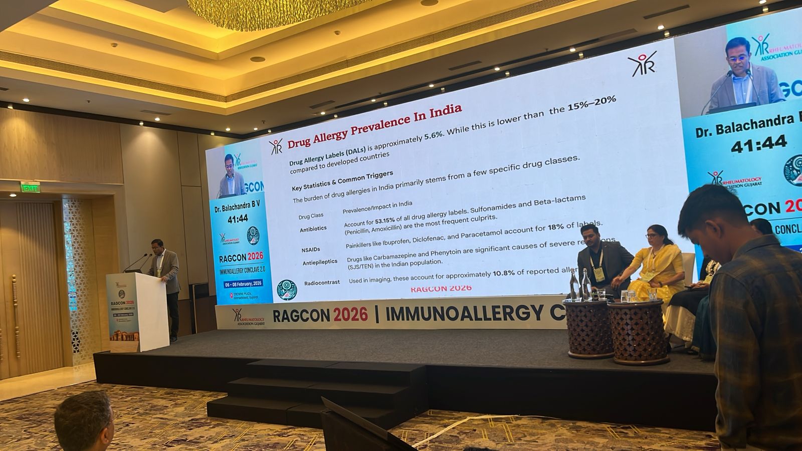 Speaker in Immuno Allergy Conclave Feb 2026 in Ahamadabad loading=