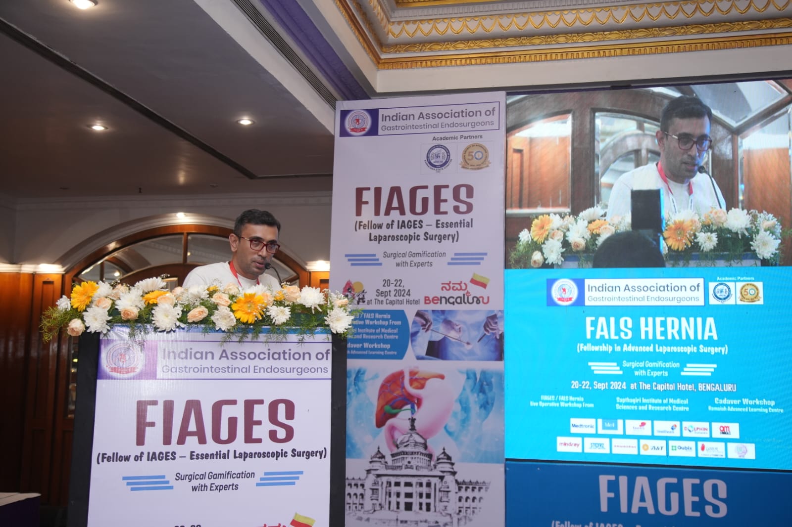 Guest Speaker at FIAGES on FALS Hernia
