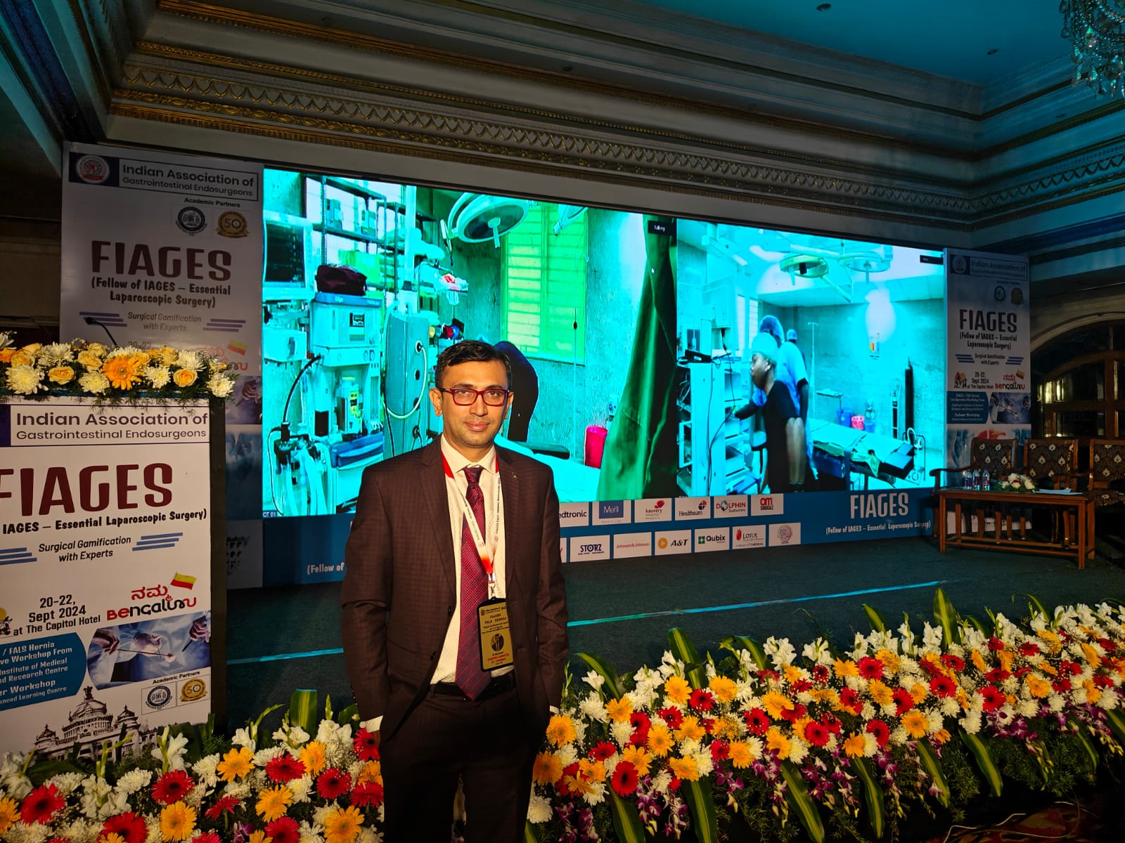 Dr. Niranjan P at FIAGES 