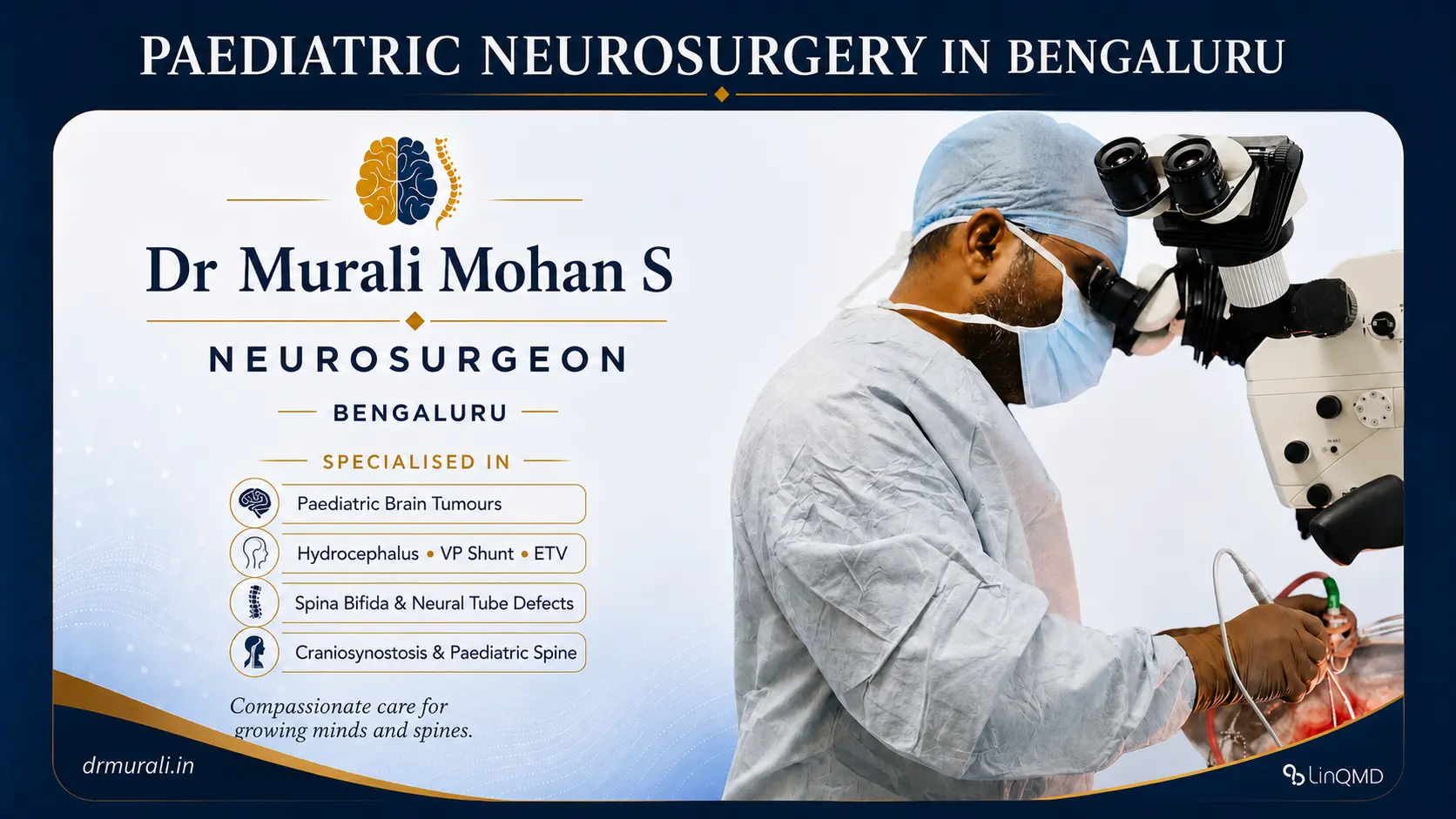 Paediatric Neurosurgery in Bangalore | Dr Murali Mohan S