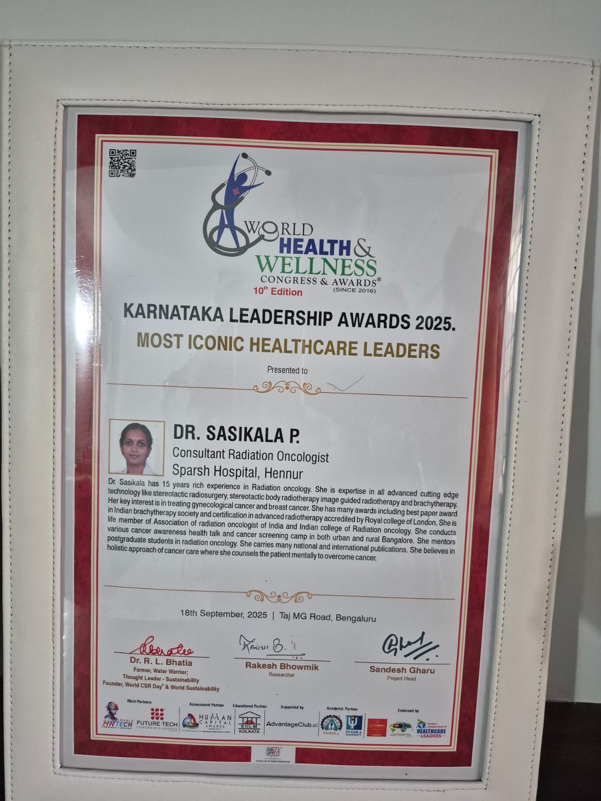 Gallery of Dr. P Sasikala