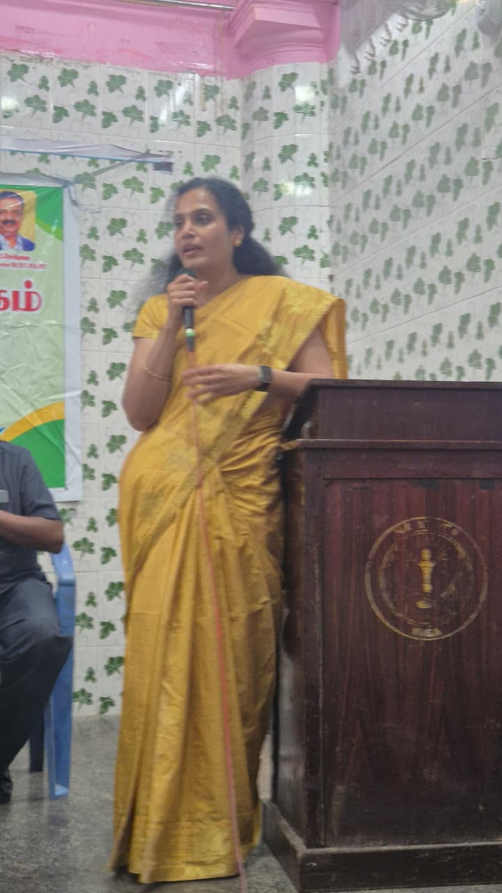 Spoke to Rotary members, central Vellore on importance of parenting