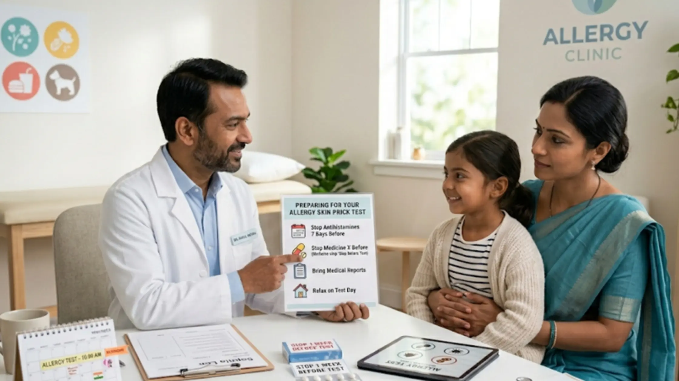 Preparing for Your Allergic Skin Prick Test: A Simple Guide Before Your Visit