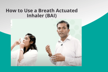 How to Use a Breath Actuated Inhaler (BAI) 