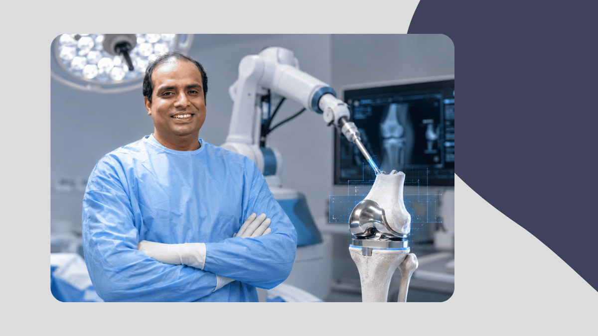 dr ravikumar robotic joint replacement