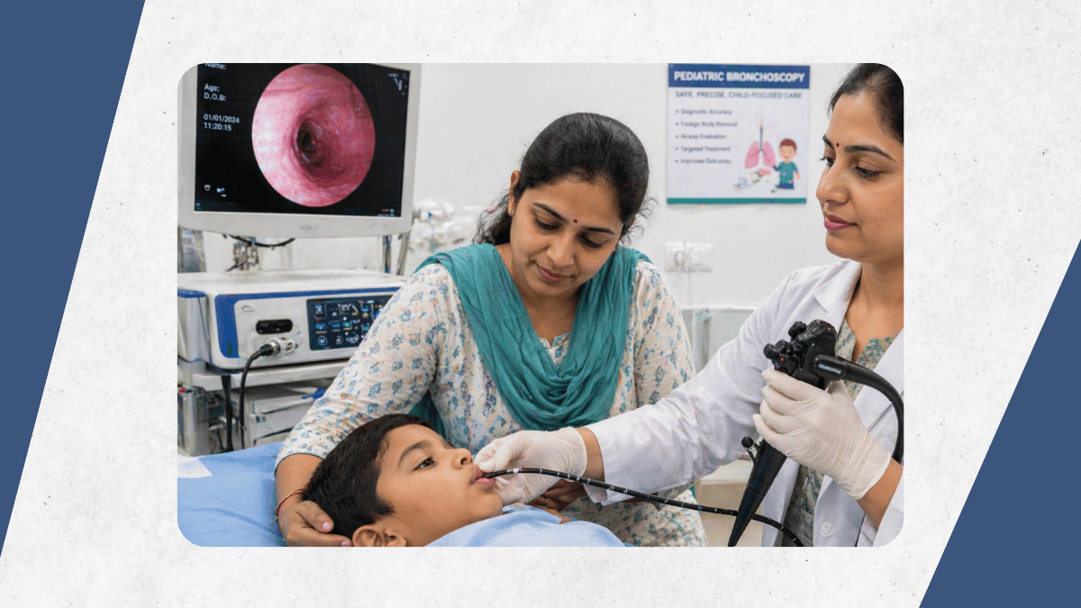 pediatric bronchoscopy by dr rajendra pathak varanasi