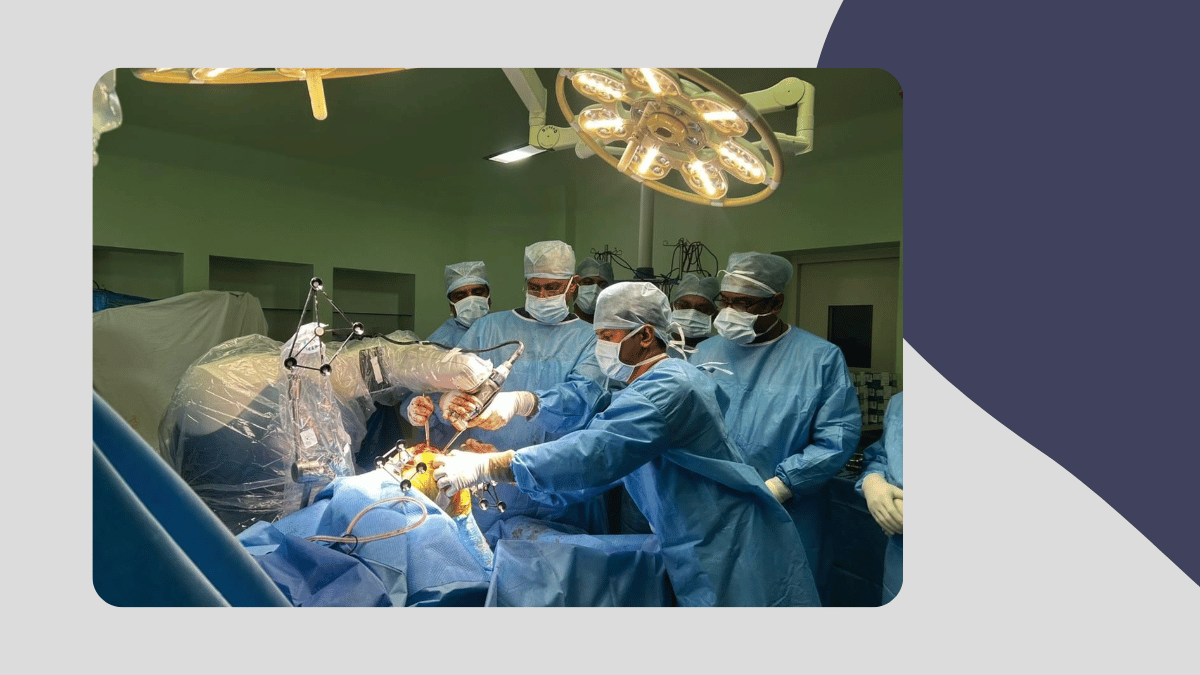 robotic assisted surgeries