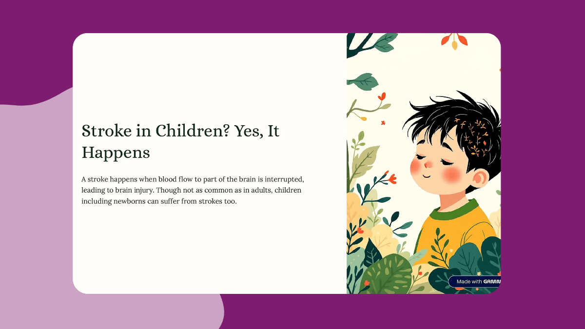 Stroke in Children? Yes, It Happens — Here’s What to Know