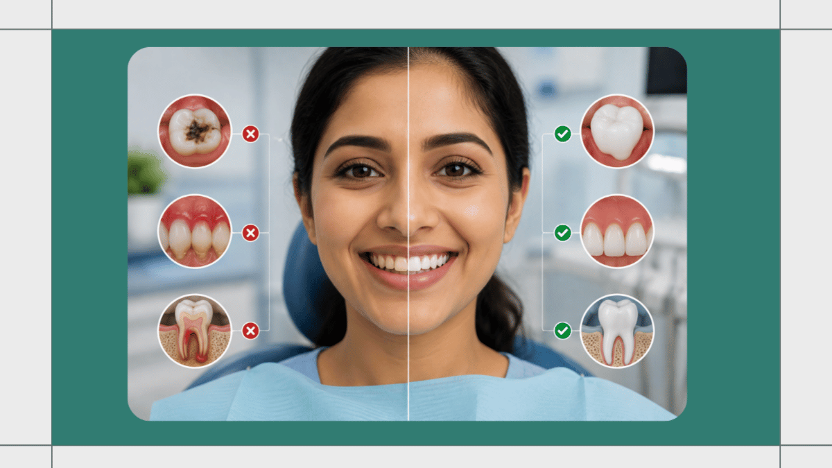 A Beautiful Smile Begins with Healthy Teeth, Not Just Cosmetic Treatment