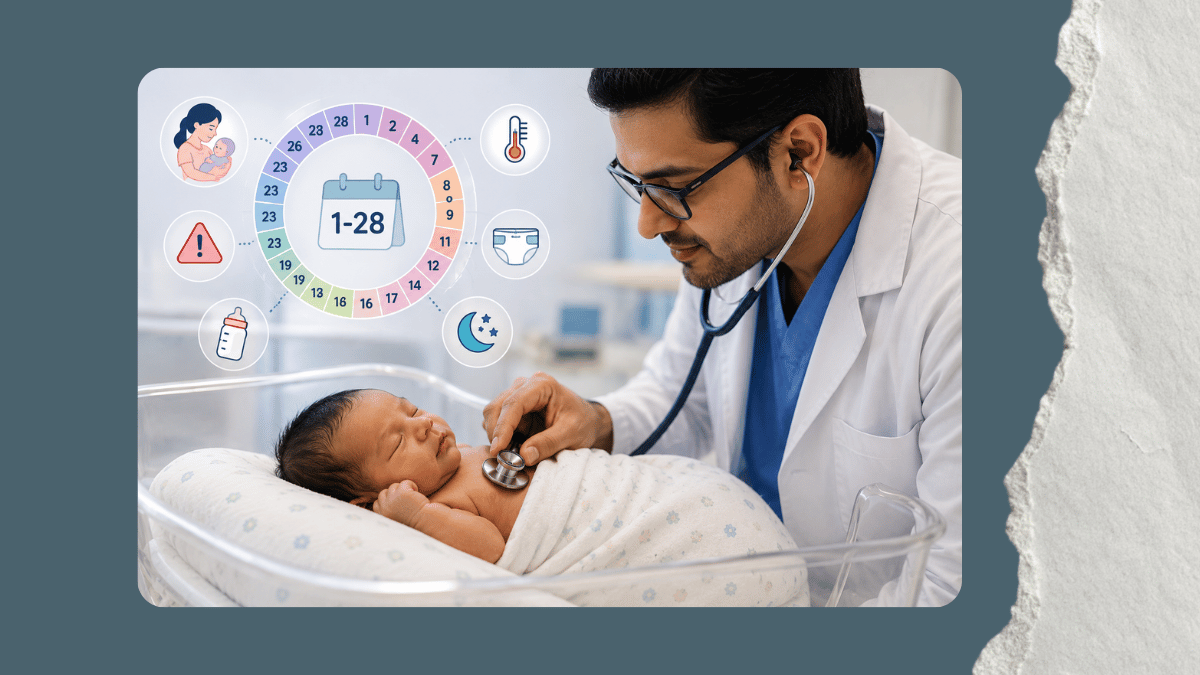 first 28 days newborn health warning signs neonatologist bilaspur