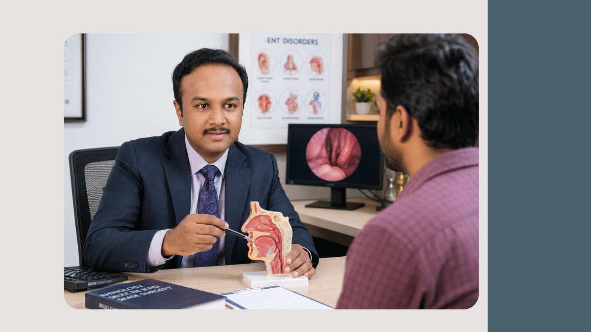 The Journey of Dr. Rajendran Dinesh Kumar: Dedicated to Advanced ENT and Rhinology Care 