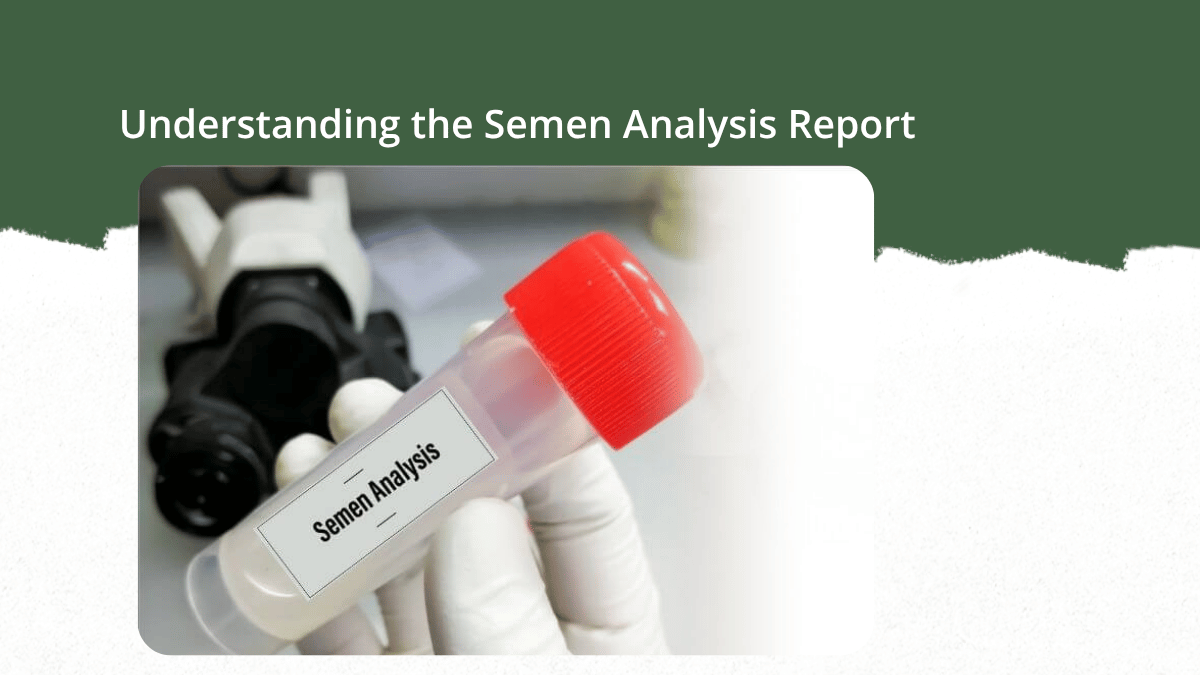 understanding semen analysis report male infertility hyderabad