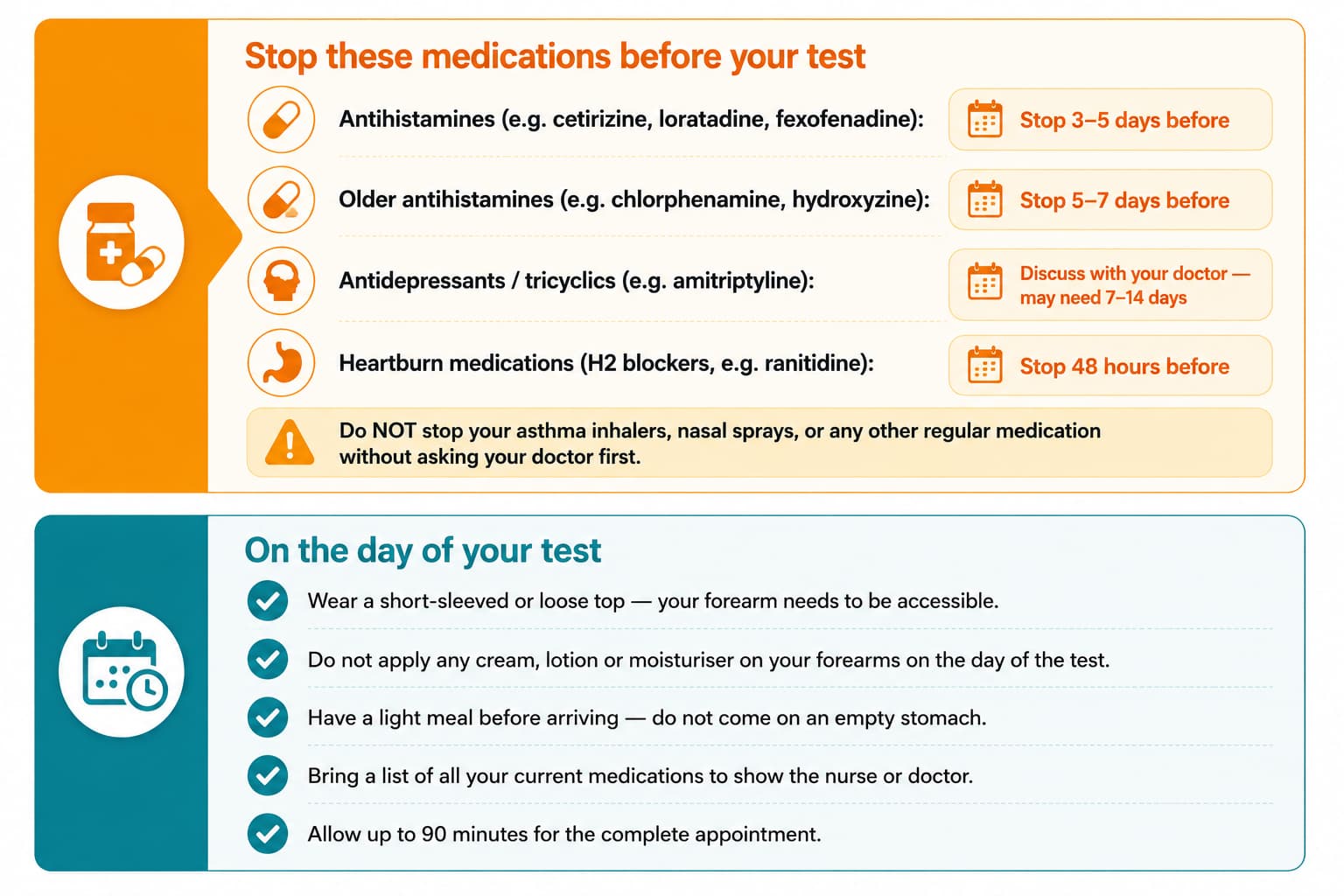 Allergic Skin Prick Test