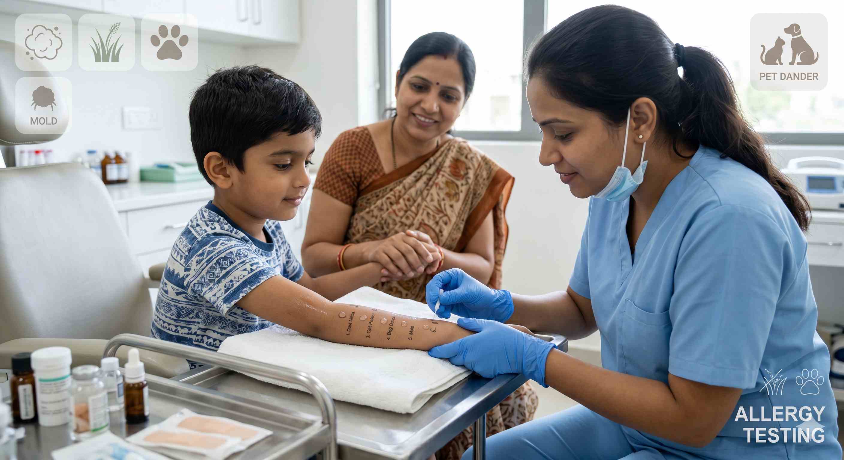 Skin Prick Allergy Test